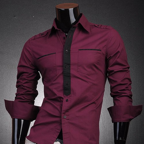 ree-Shipping-New-Mens-Shirts-Casual-Slim-Fit-Stylish-Dress-Shirts-Colour-Black-White-Purple-Wine.jpg